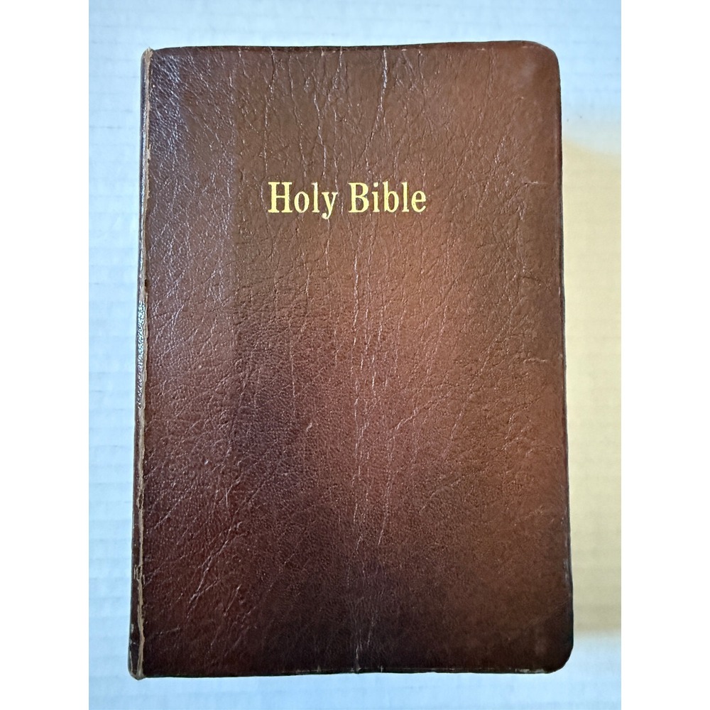 Holy Bible King James Version Nelson Red Letter Concise Dictionary‎ Concord 1972